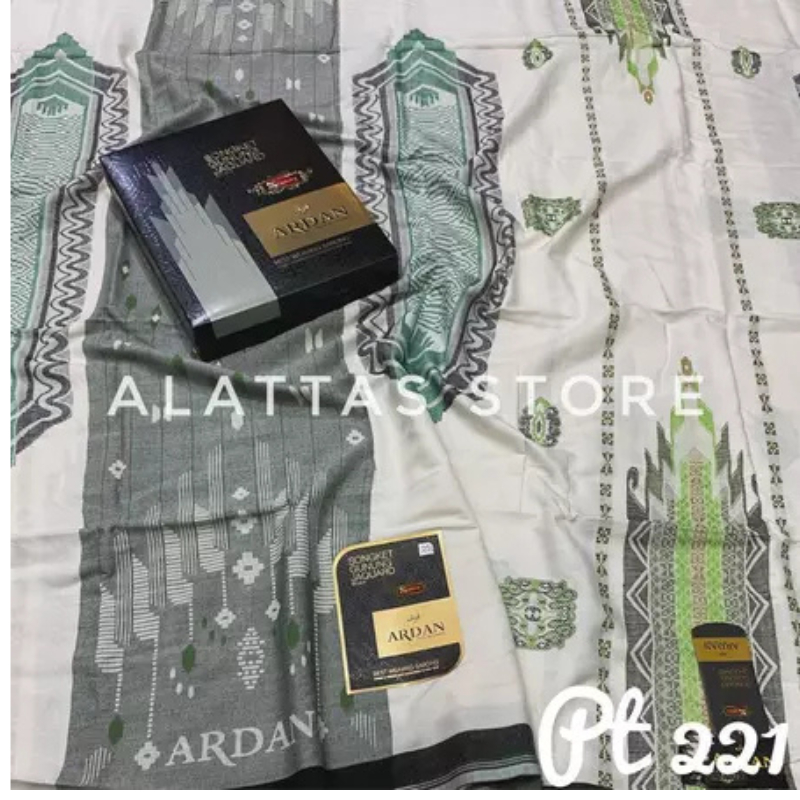 Sarung Ardan Star GTK KDS JKM Gold Songket