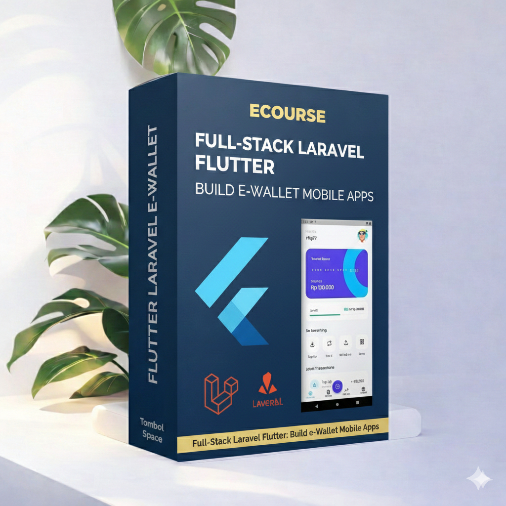 Ecourse Full-Stack Laravel Flutter Build e-Wallet Mobile Apps