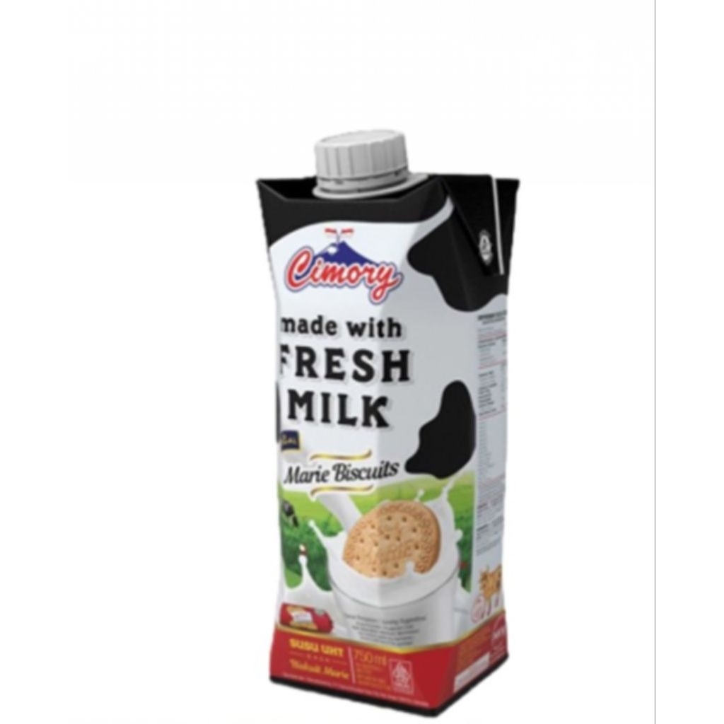 Cimory Susu UHT Marie Biscuits 750 ml