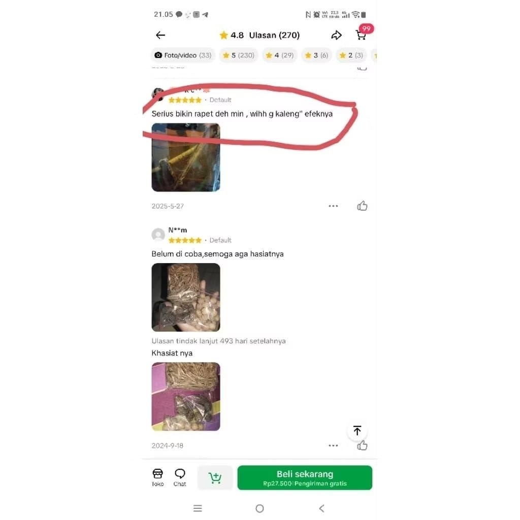 PROMO REMPAH MERAPATKAN MISS V / TEMPUYANG, KAYU RAPET & MANJAKANI / HERBAL MERAPATKAN MISS V PAKET