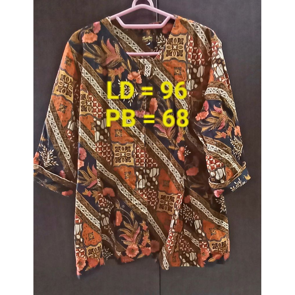 ATASAN II BLOUSE KERJA BATIK DANAR HADI