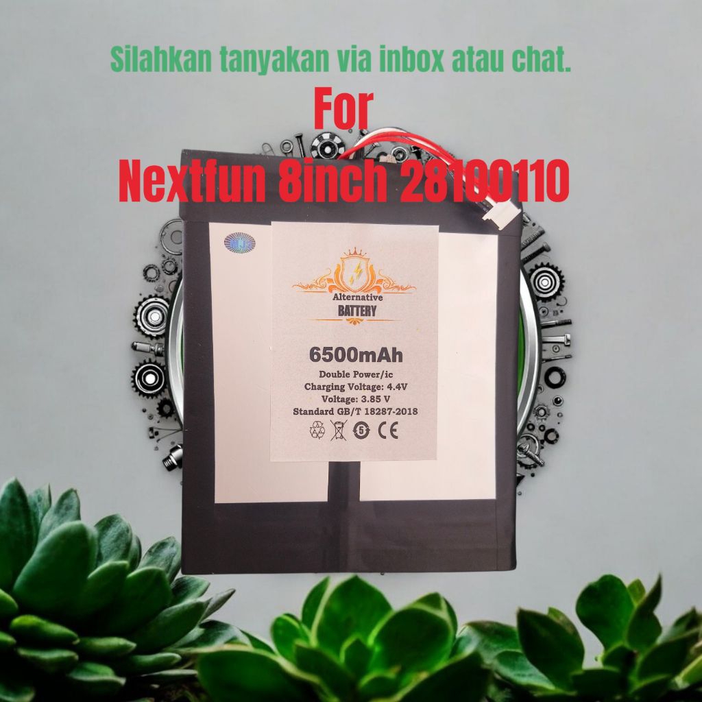 Batre 28100110 For Tablet Android Windows 8 inch Baterai 6500mAh Tab Next fun Battery Tab Batrei Bat
