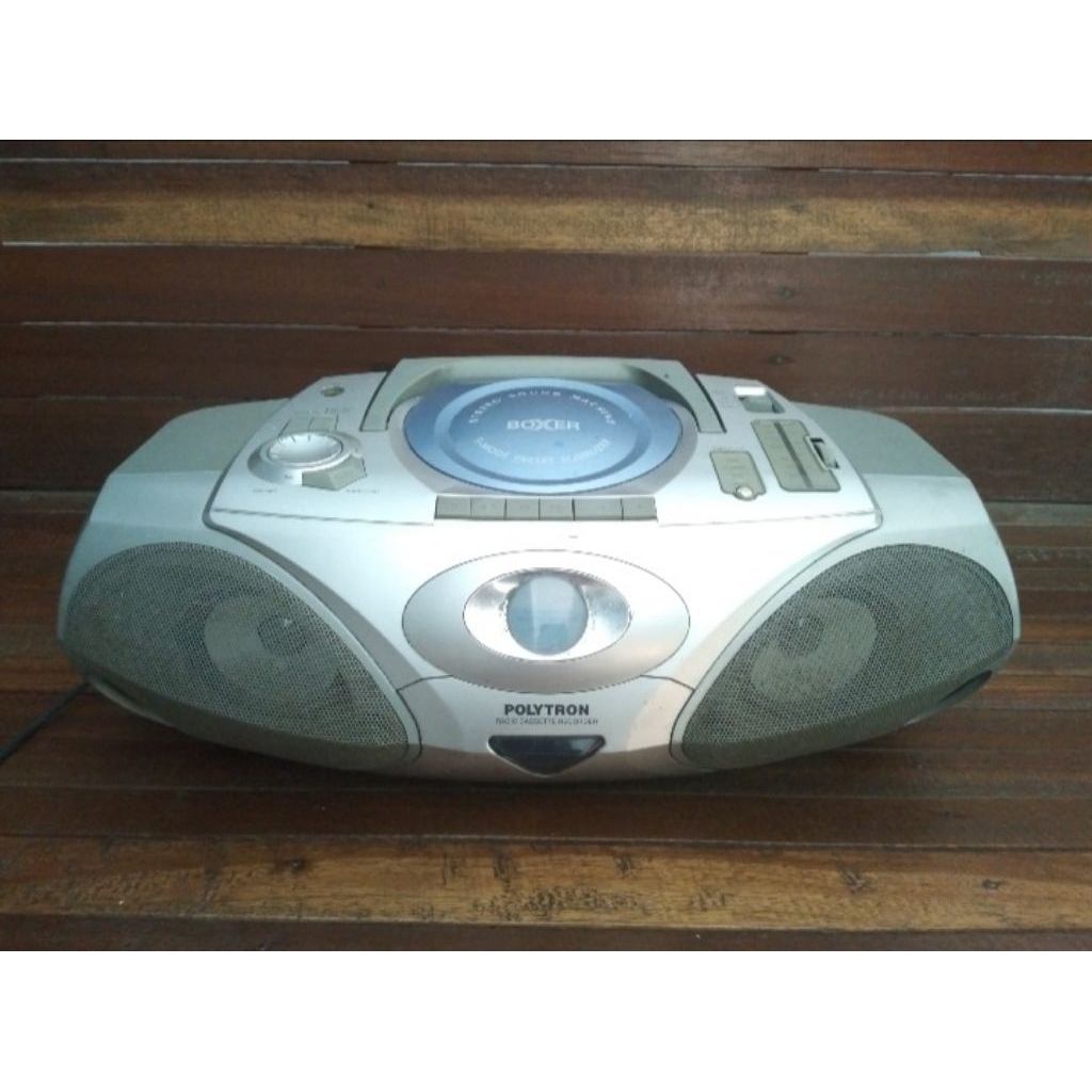 radio polytron boxer fungsi hanya tape/kaset