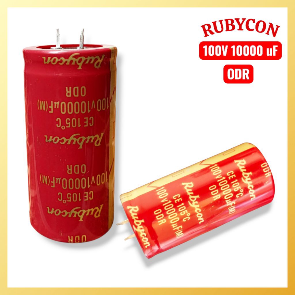 ELCO RUBYCON 10000UF 100V ODR ELCO RUBYCON 100V 10000 UF ODR
