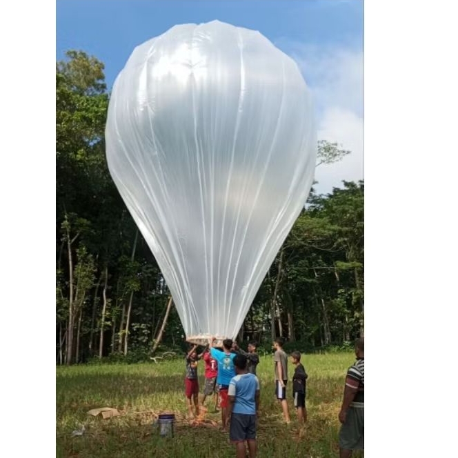 balon udara plastik 4 meter