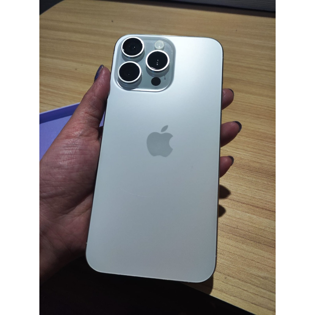 iphone 15 pro max 256gb second white