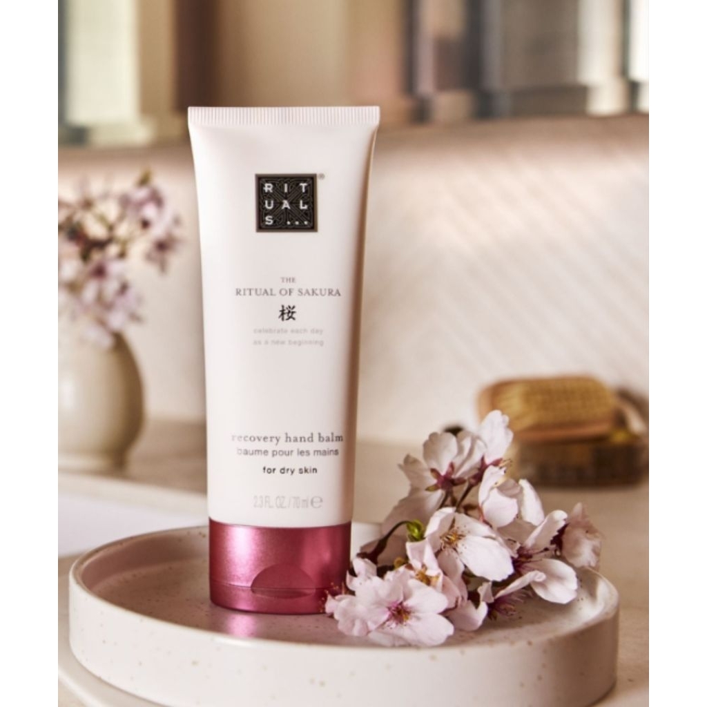 (PO HK) Rituals the Ritual of Sakura Recovery Hand Balm Pelembap Tangan Original 70ml Cherry Blossom