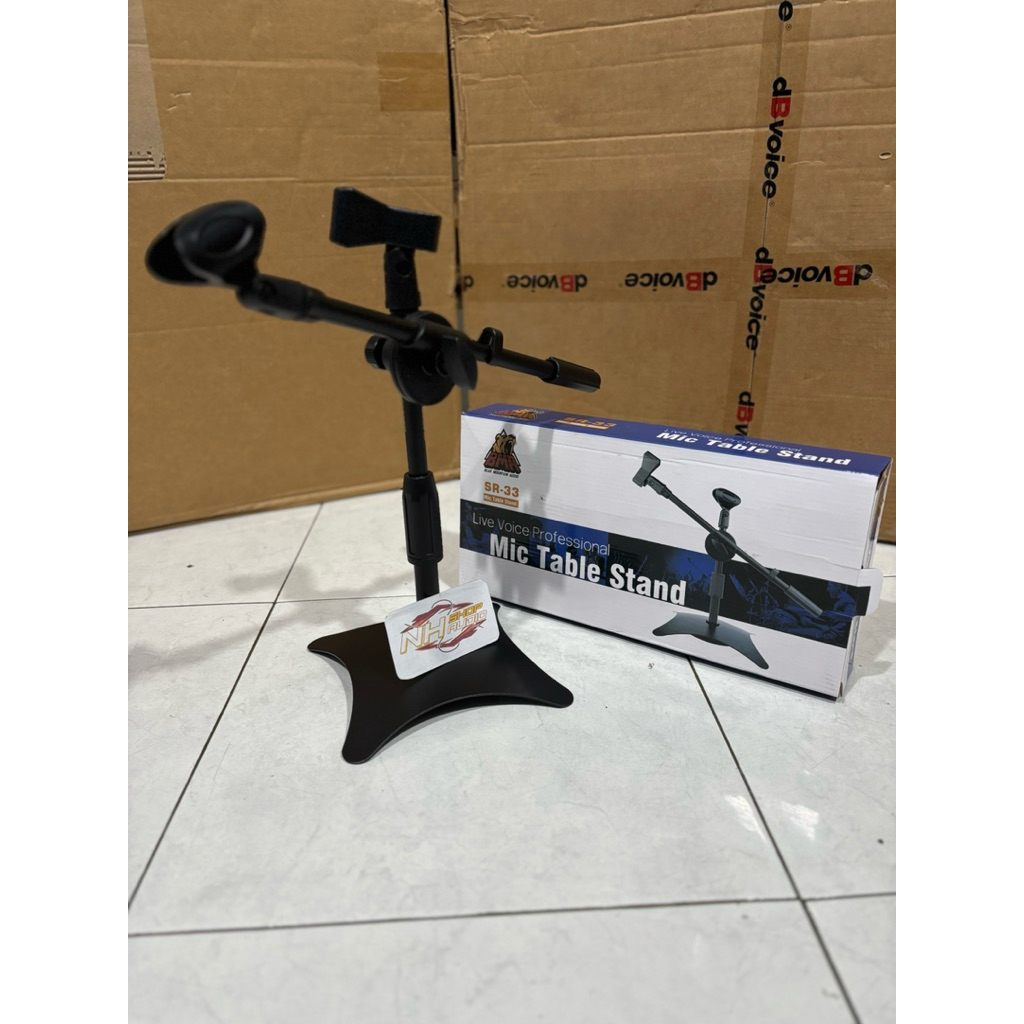 Stand Mic Meja BMA SR-33 ini terbukti best seller dan awet sudah teruji sejak lama dengan durability