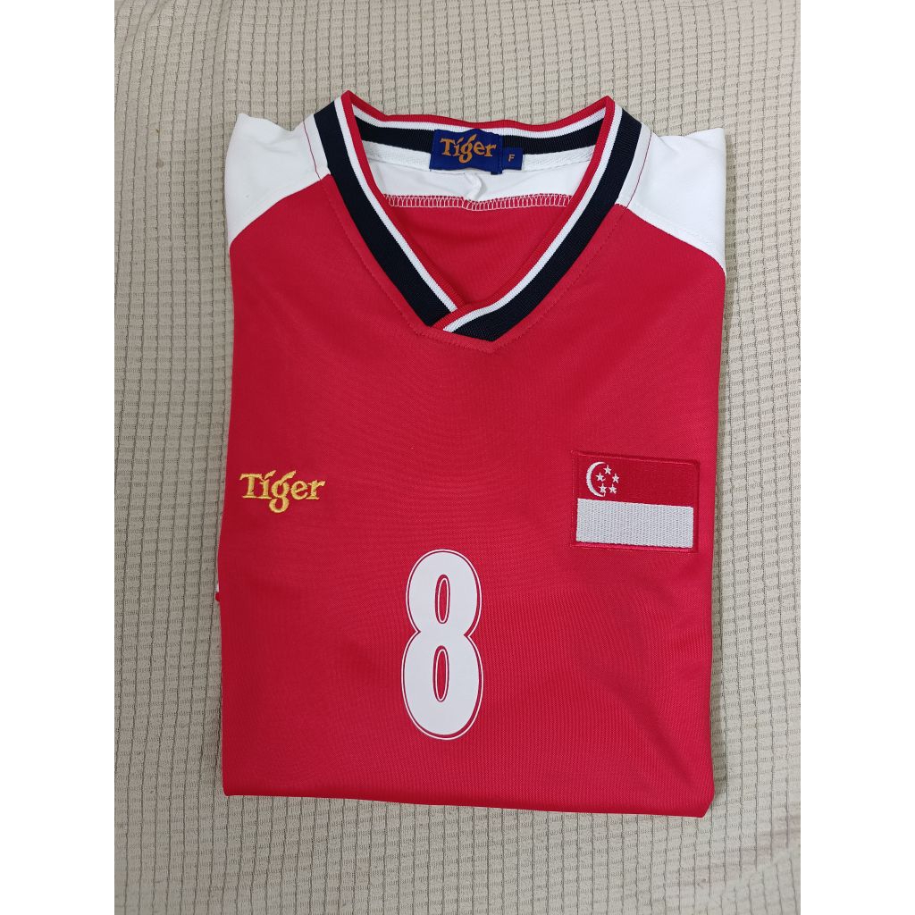 Jersey Tim Nasional Singapura Piala Tiger 2004 Alam Shah