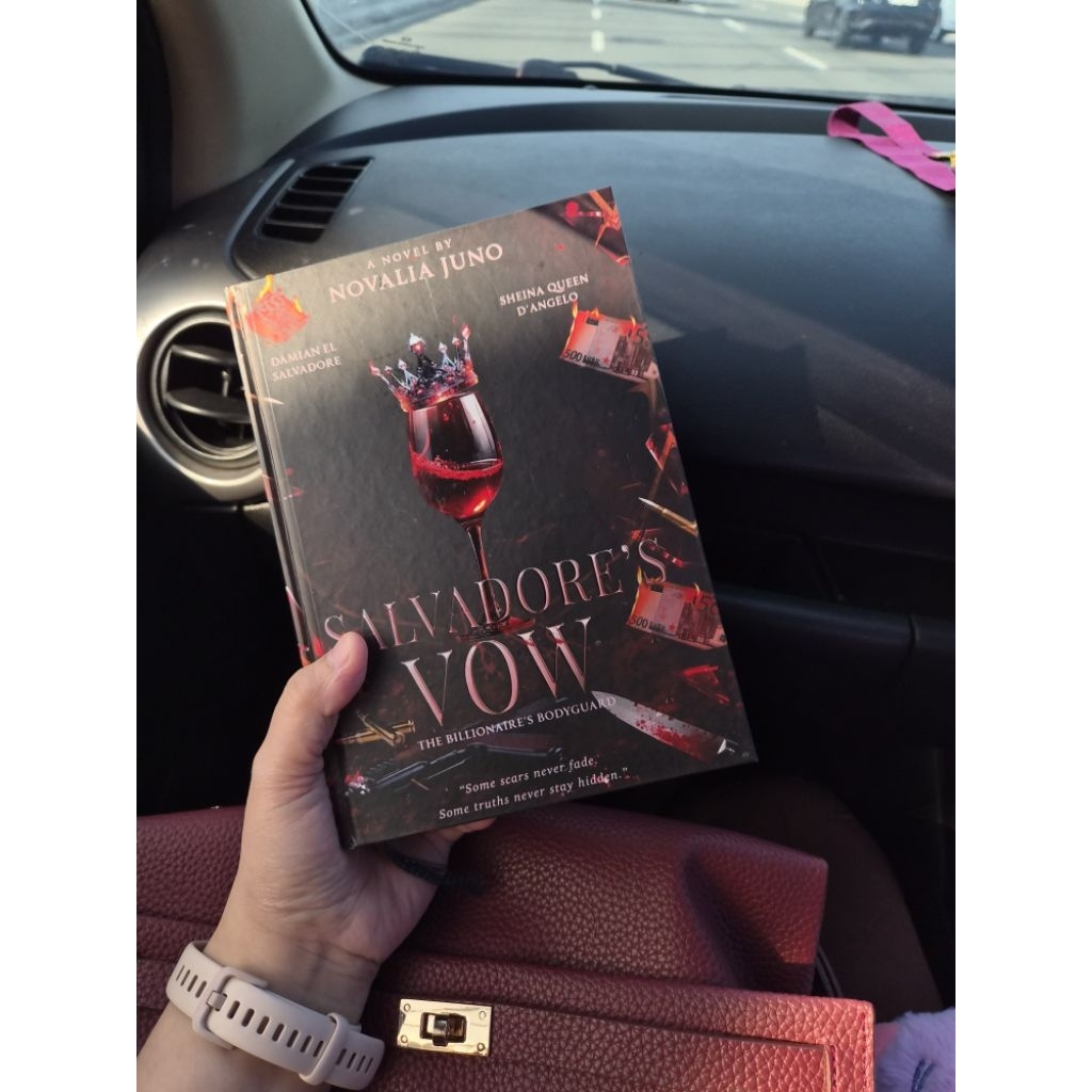 HARD cover Novel Salvadore's Vow