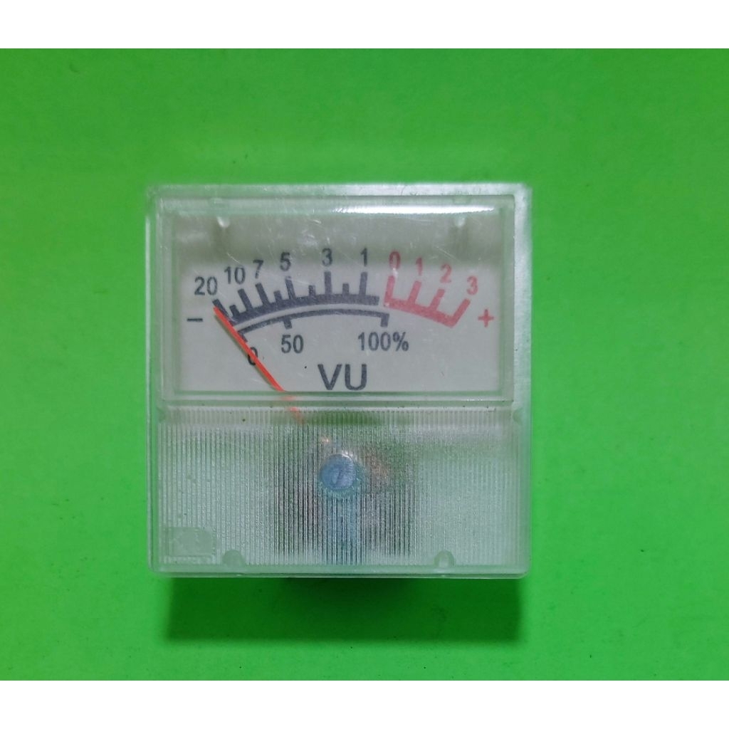 VU meter kecil analog jarum