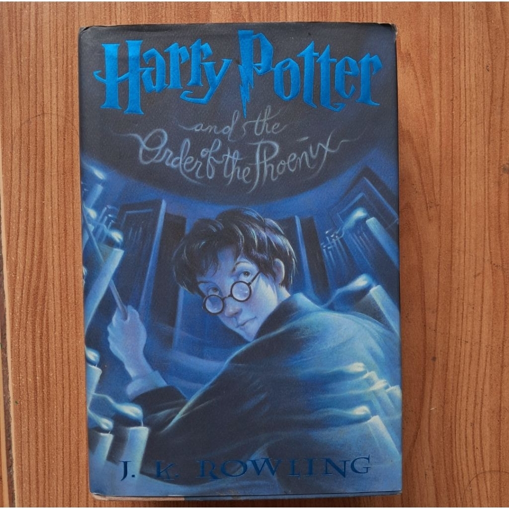 Novel Harry Potter Hard Cover Bahasa Inggris Ori Preloved