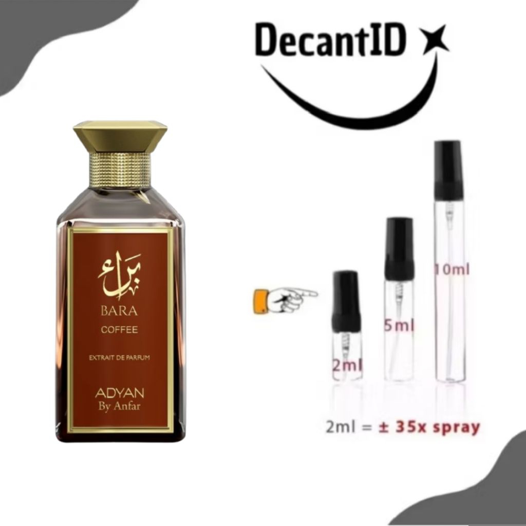 Decant Parfum Adyan Bara Coffee 2ml 5ml 10ml