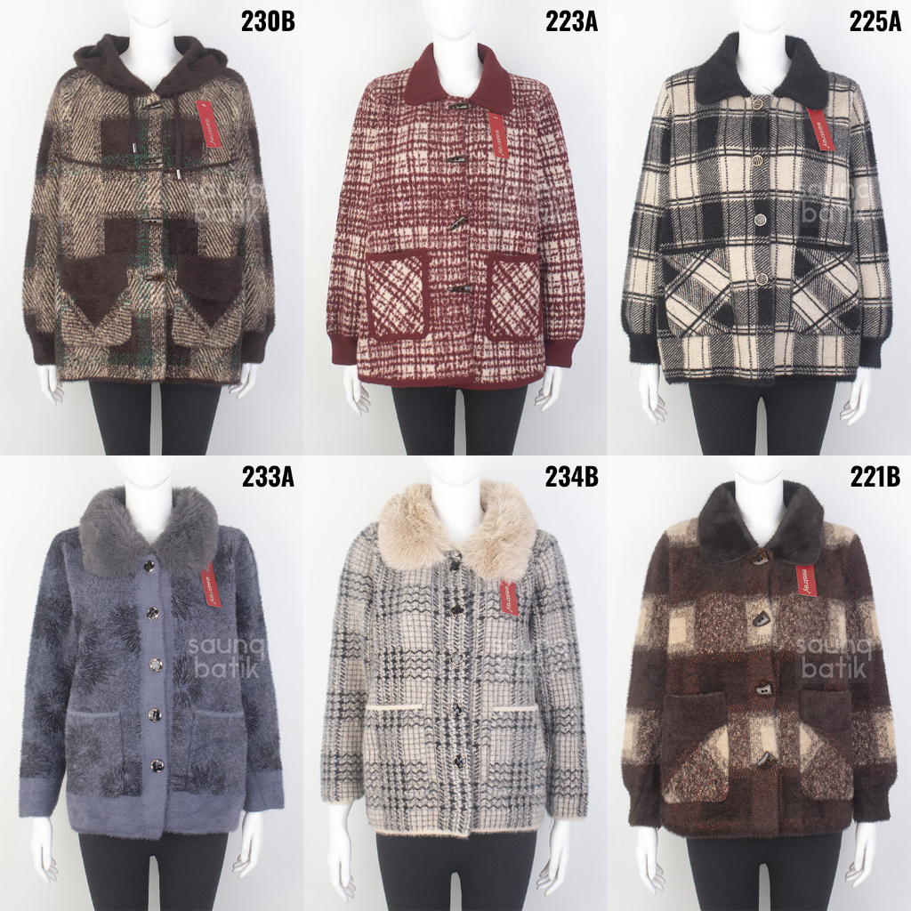 MANTEL BULU MANTEL WANITA