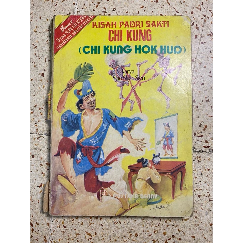 BUKU CERITA KISAH PADRI SAKTI CHI KUNG (CHI KUNG HOK HUD)