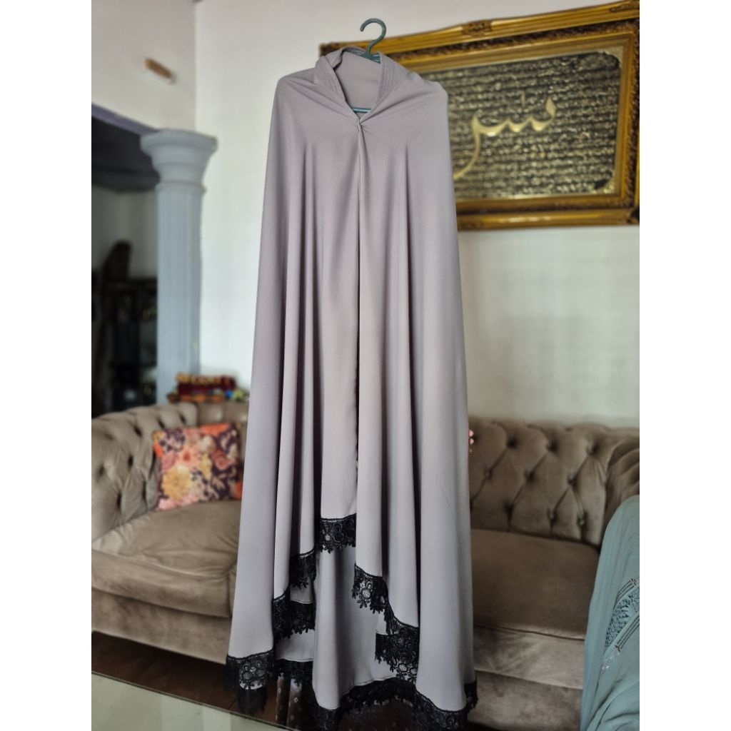 Preloved Khimar Jumbo Pet Antem Brand Albani corner