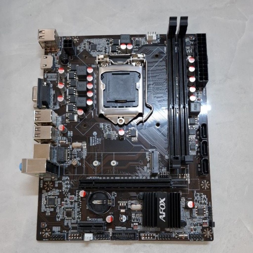 Motherboard Afox H61 bekas like new