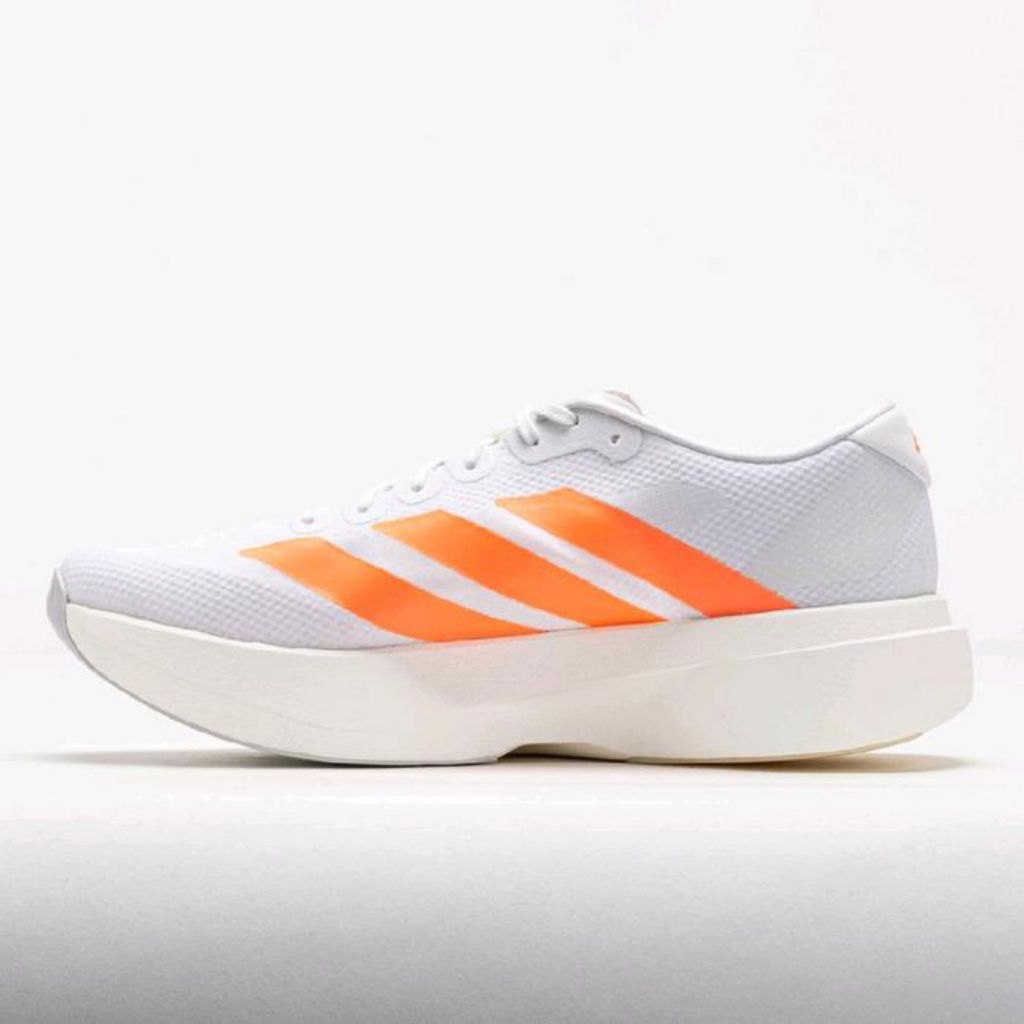 Sepatu Lari Adizero Evo SL 2 White/Lucid Orange/Lucid Red Olahraga Sport Running - 39