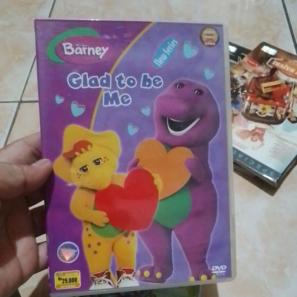 DVD BARNEY GLAD TO BE ME