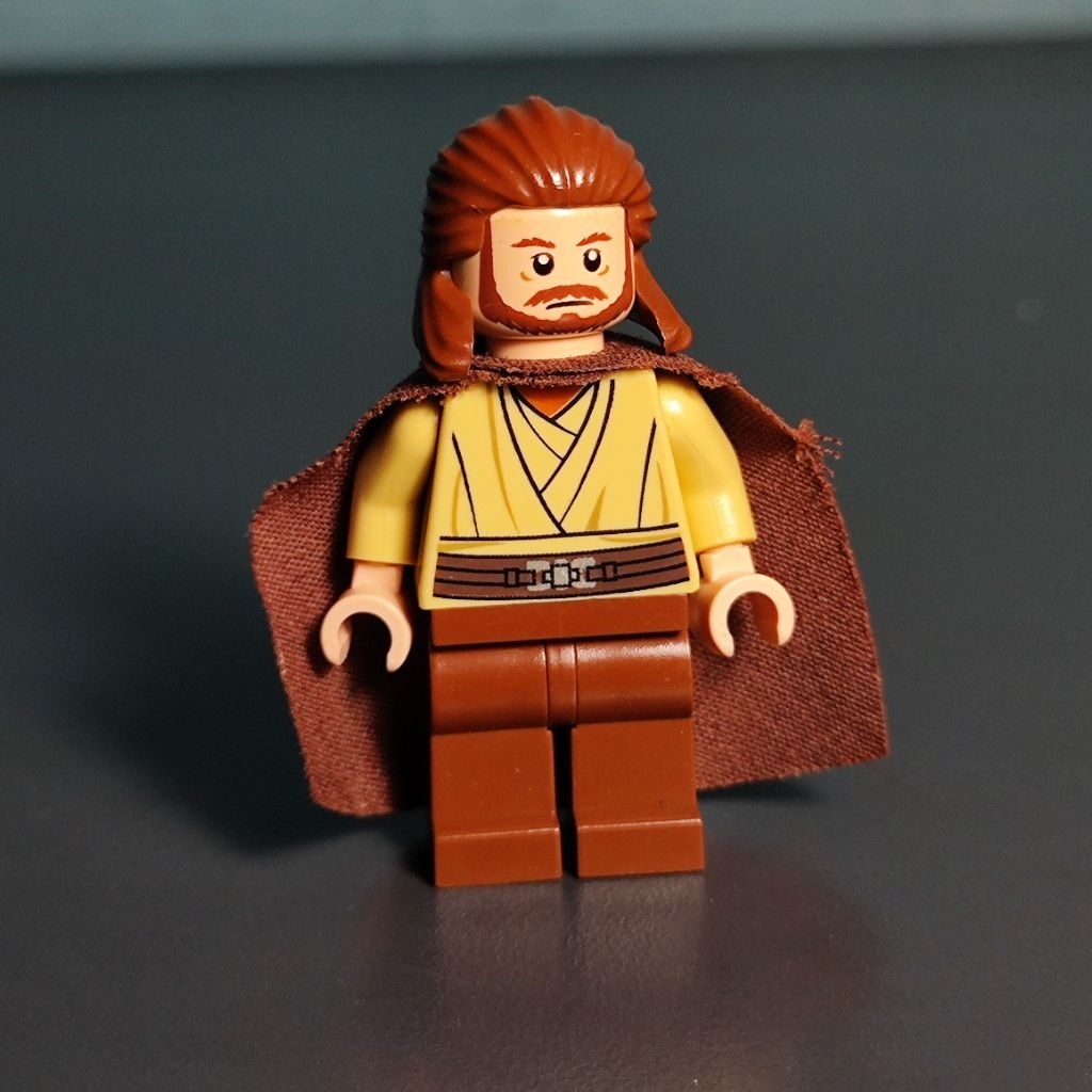 Lego Minifigure Original Star Wars Qui-Gon Jinn Bekas