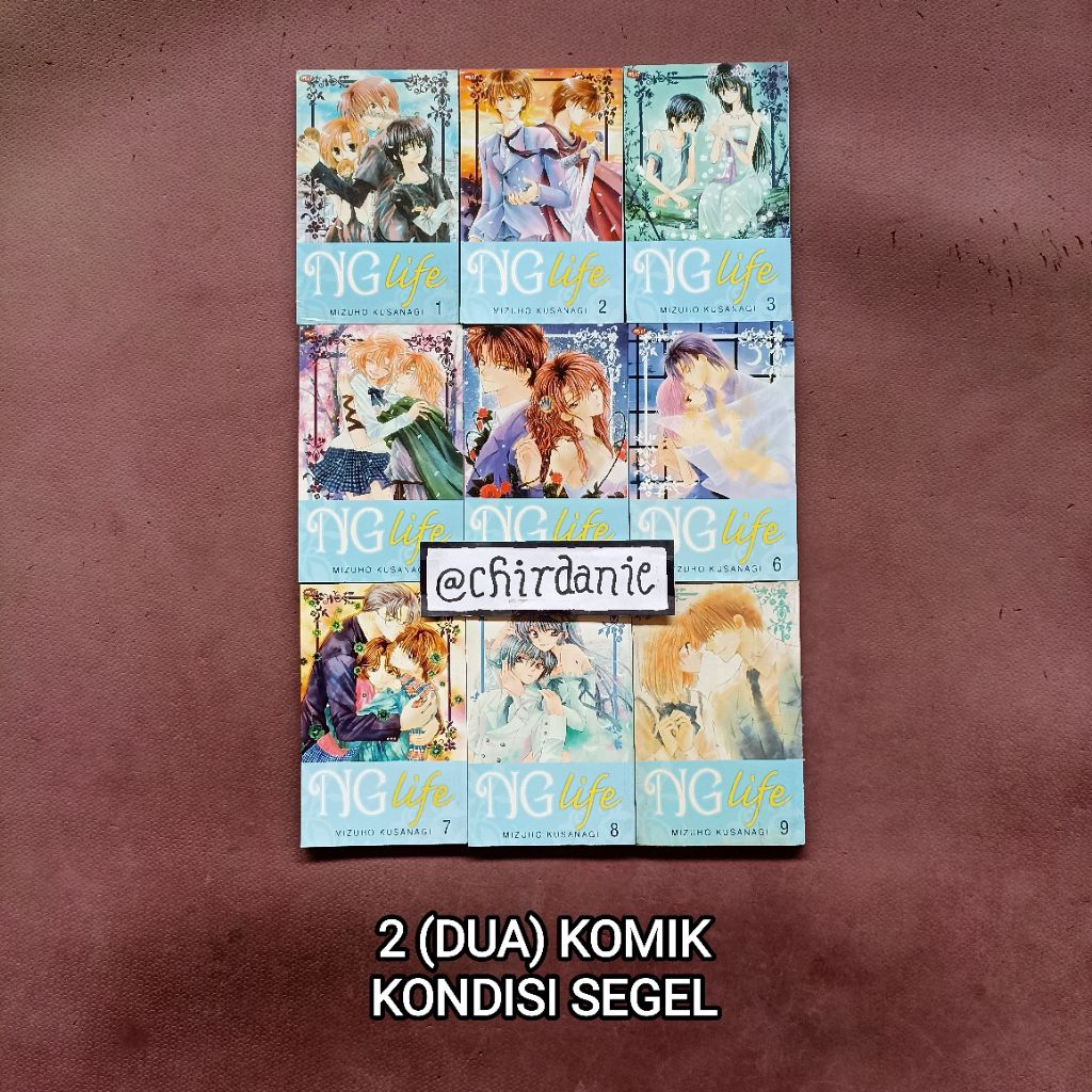 Komik NG LIFE - Mizuho Kusanagi 1-9 Tamat