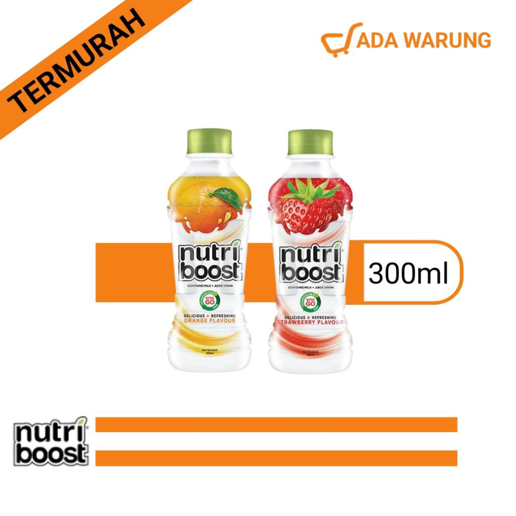 Nutriboost Original / Minuman Susu Bernutrisi / Minuman Energi Harian