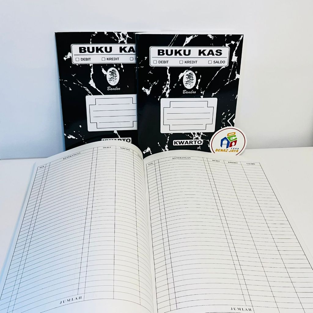 BUKU KAS BAMBOO UKURAN KWARTO/FOLIO