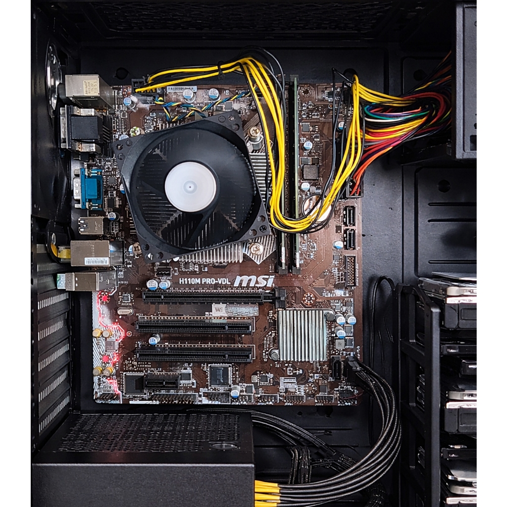 Mobo MSI H110M  - Gen6 - Gen7 - Motherboard LGA 1151 - SkyLake - KabyLake