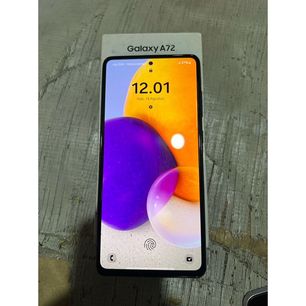 Hp+ Doos only Samsung A72 ex sein 8/256 minus pemakaian aja