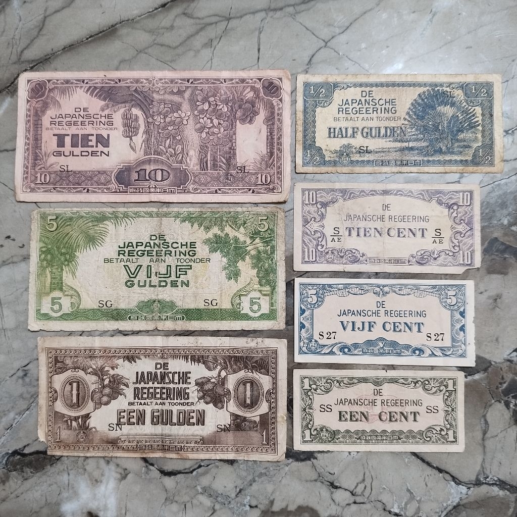 uang kuno murah paket Borongan set Djr