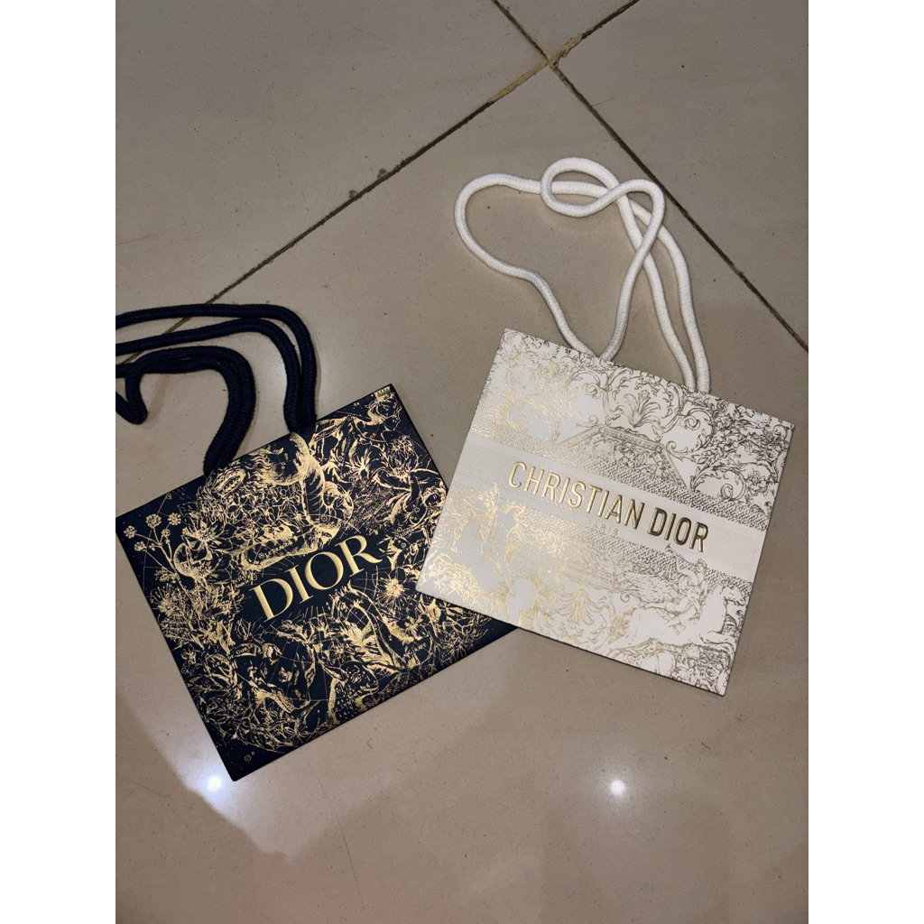 PAPER BAG DIOR ORIGINAL 100% FROM STORE
