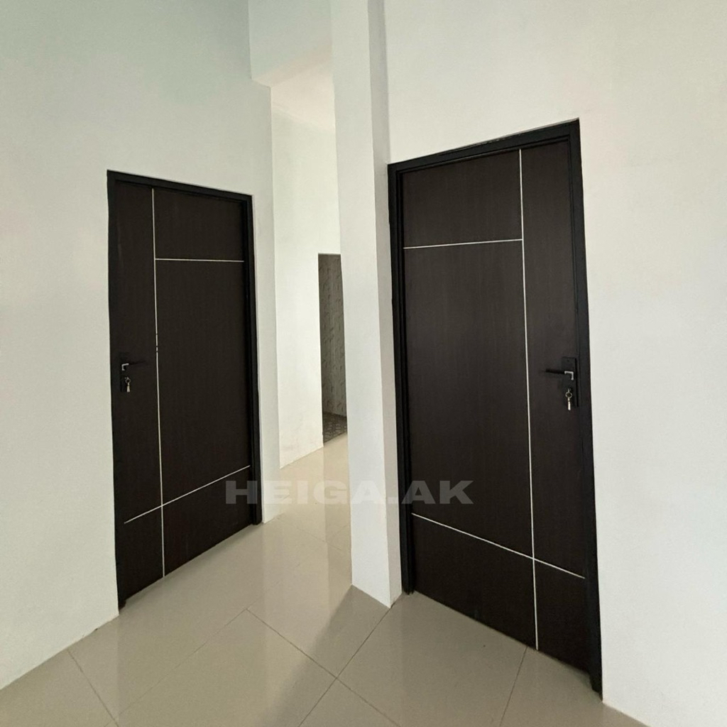 Satu Set Pintu Plus Kusen Aluminium | Pintu Plus Kusen Aluminium