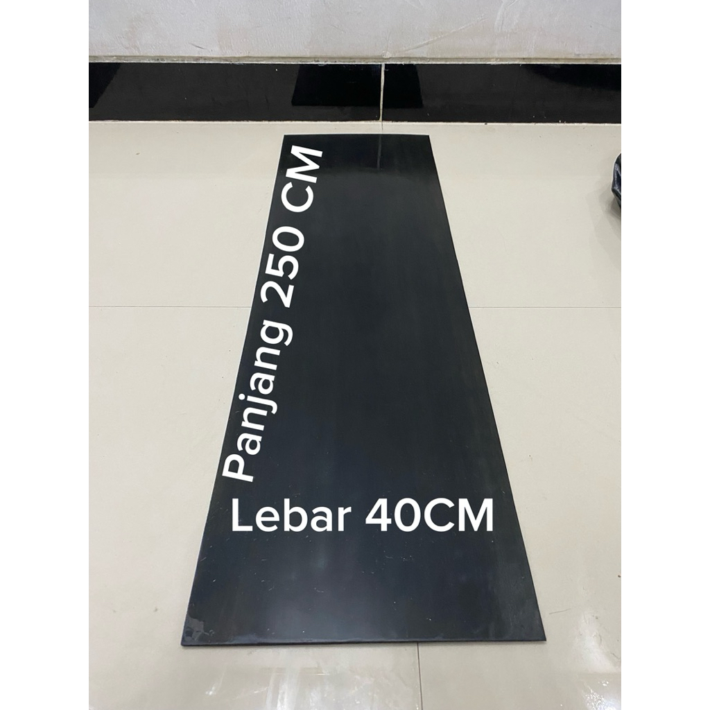 Karpet Kepet Lumpur Truk Fuso Trailer Depan Full Ukuran 40 CM X 250 CM Ketebalan 5-6mm