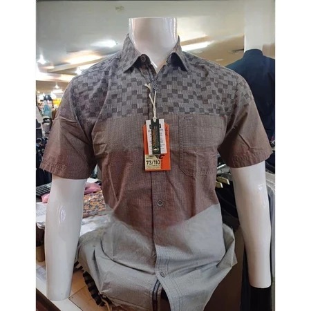 PROMO SPECIAL RHAMADAN SALEE KEMEJA CARDINAL PRIA Kemeja Reguler & Cardinal Casual Lengan Pendek 100