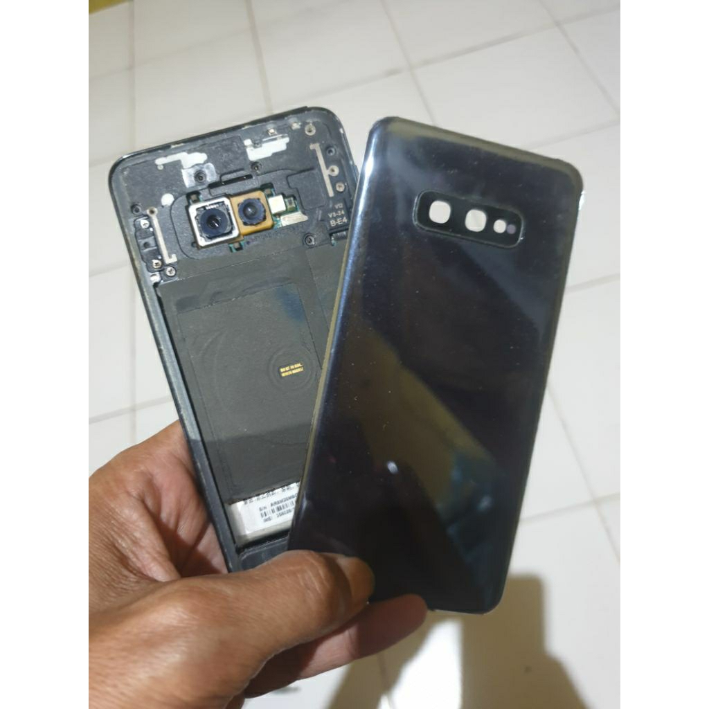 samsung s10e sein mesin hidup normal,,lcd rusak