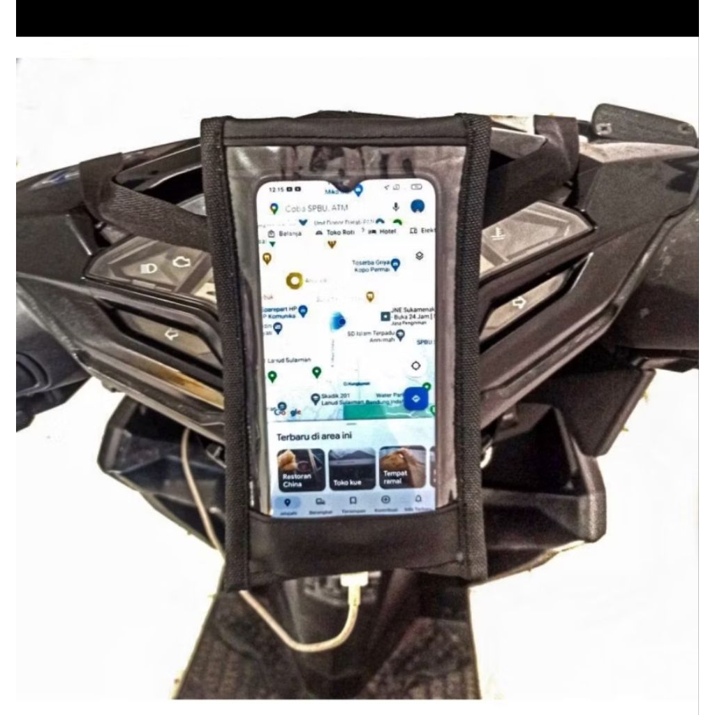 HOLDER HP MOTOR TAS MOTOR TAS OJOL TAS GOJEK TAS GRAB WATERPROOF