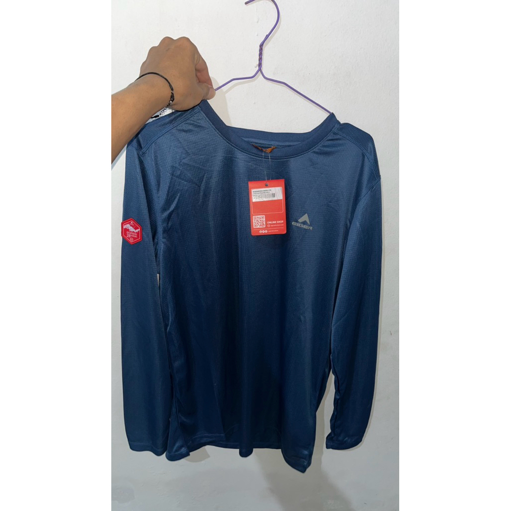 base layer outdoor Eiger ekspedisi 28 gunung ukuran L