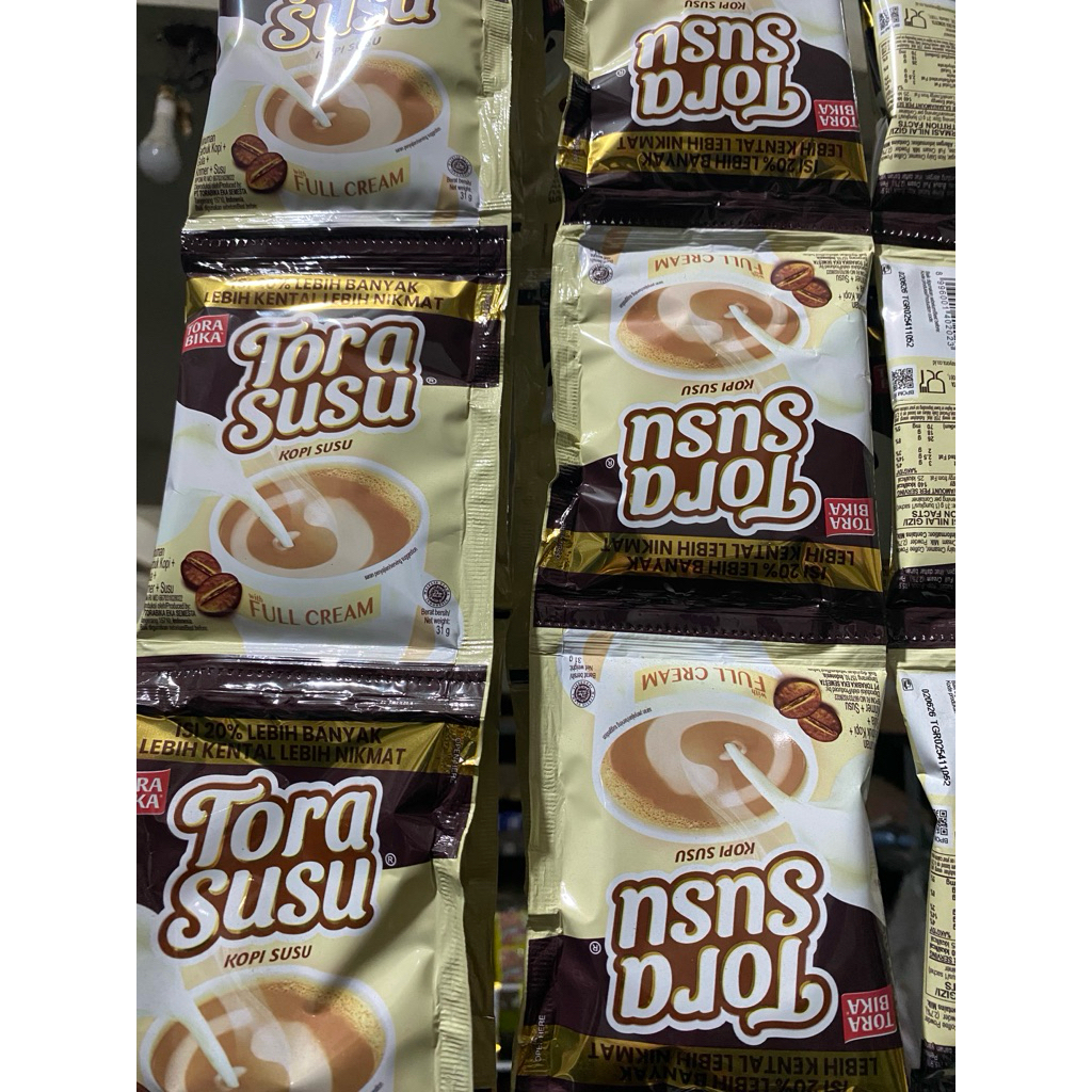 10 Sachet Kopi Jahe Susu Torabika dengan Ekstrak Jahe Asli