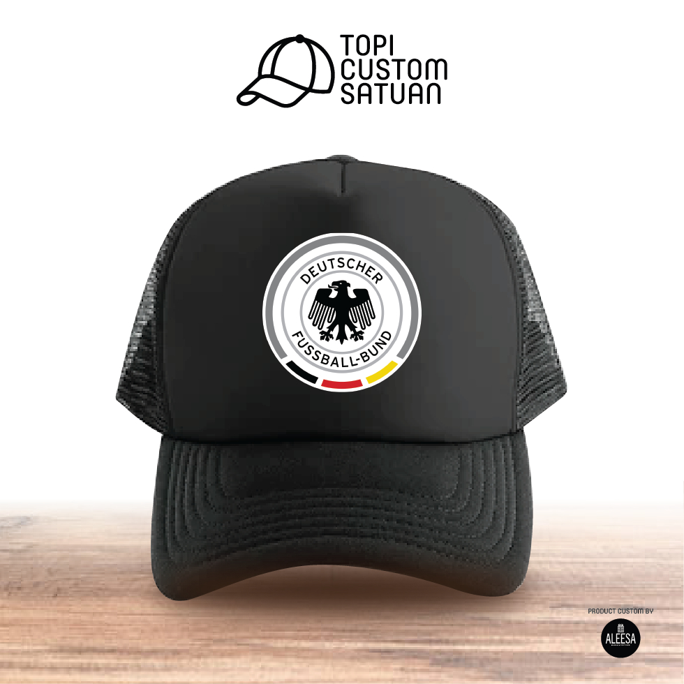 Topi custom satuan untuk remaja dan dewasa bola/ topi bola /worldcup/ jerman