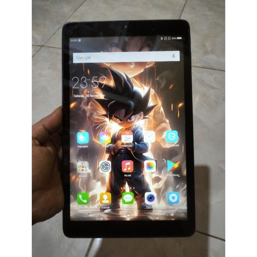 Tablet ADVAN G-Tab 3GB 32GB 4G LTE Dual SIM Android 8 Murah Siap Pakai