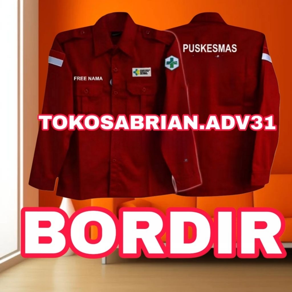KEMEJA PUSKESMAS BAJU PUSKESMAS SERAGAM PUSKESMAS