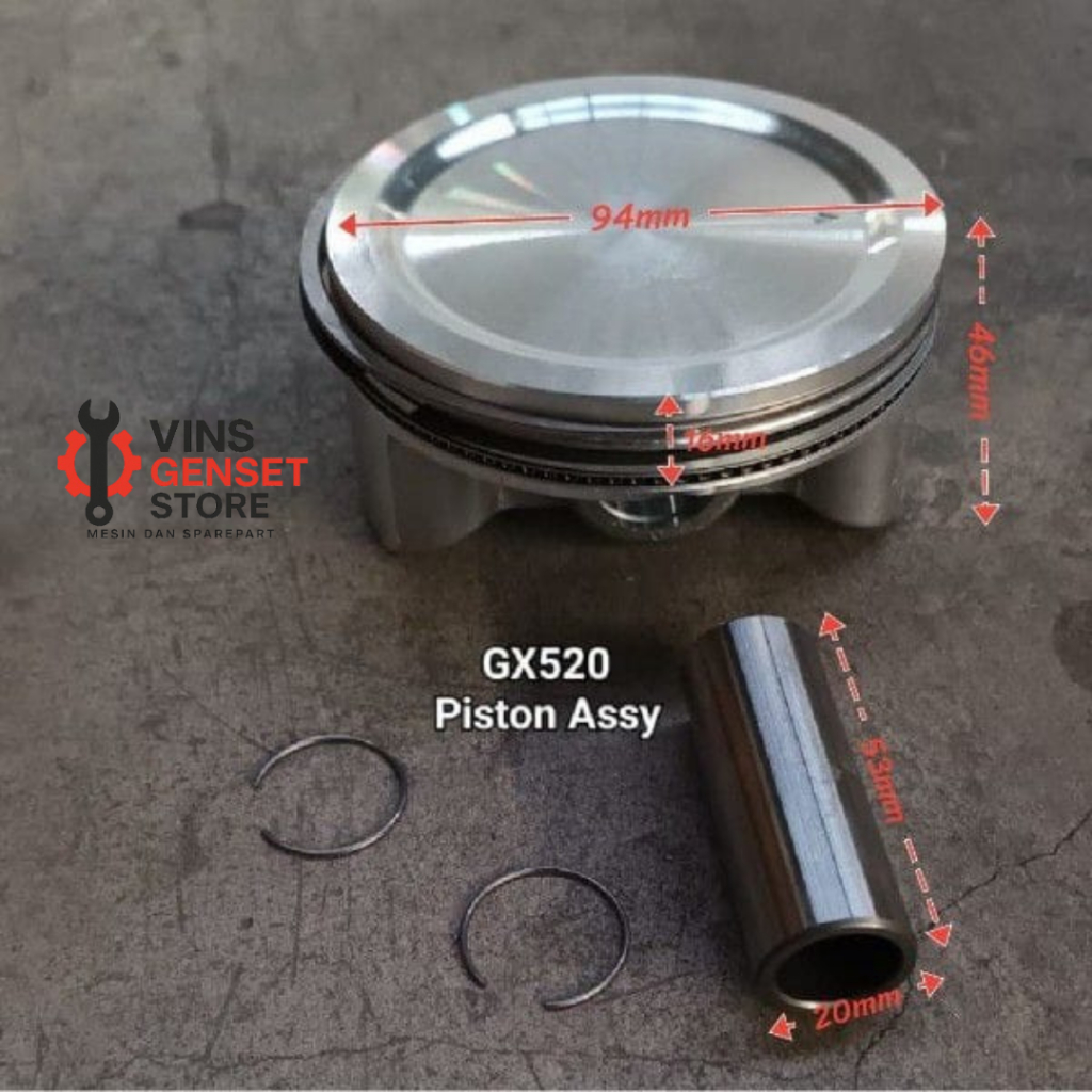 Gx520 Piston Assy Seher Komplit Mesin Penggerak Bensin GX520 YAMAMOTO