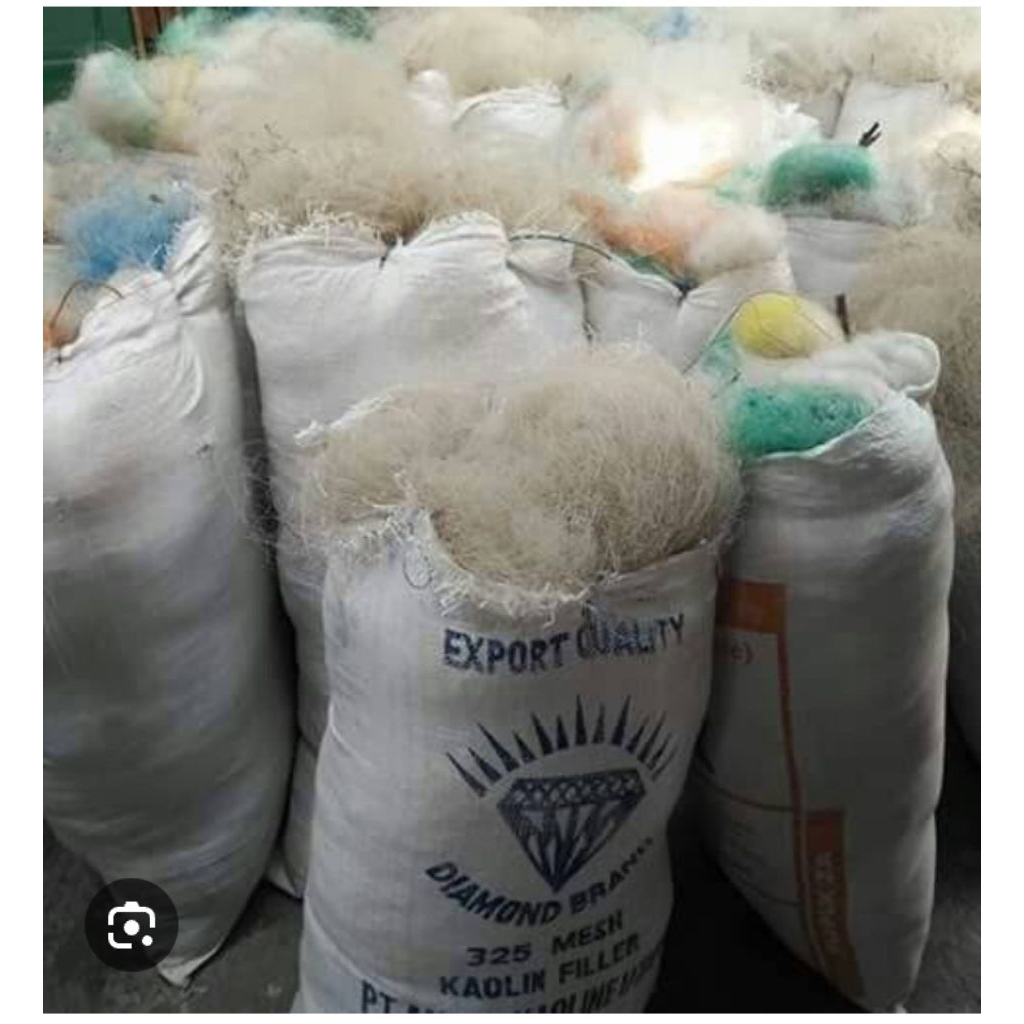 Jaring Bekas Nelayan Media Pilter kolam ikan /10kg