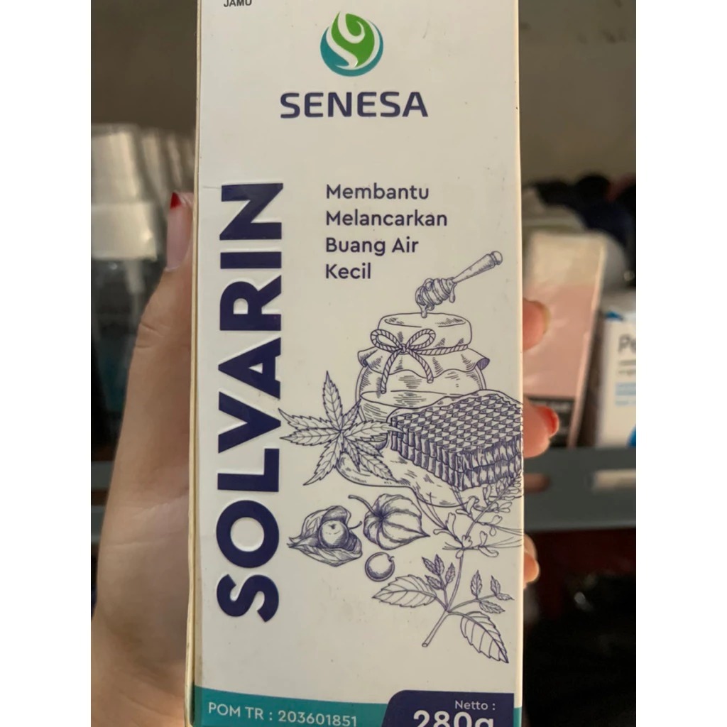 Senesa - Madu dan Teh Herbal Kumis Kucing Solvarin - Mengatasi Infeksi Saluran Kencing ISK
