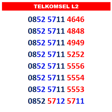 NOMOR CANTIK SIMPATI  NO CANTIK SIMPATI NO CANTIK TELKOMSEL KARTU PERDANA support 4G dan 5G kwarted 