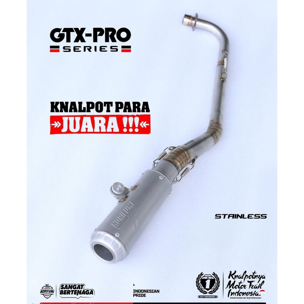 Knalpot Norifumi GTX Pro Jupiter Vega Yamaha Jupiter Original
