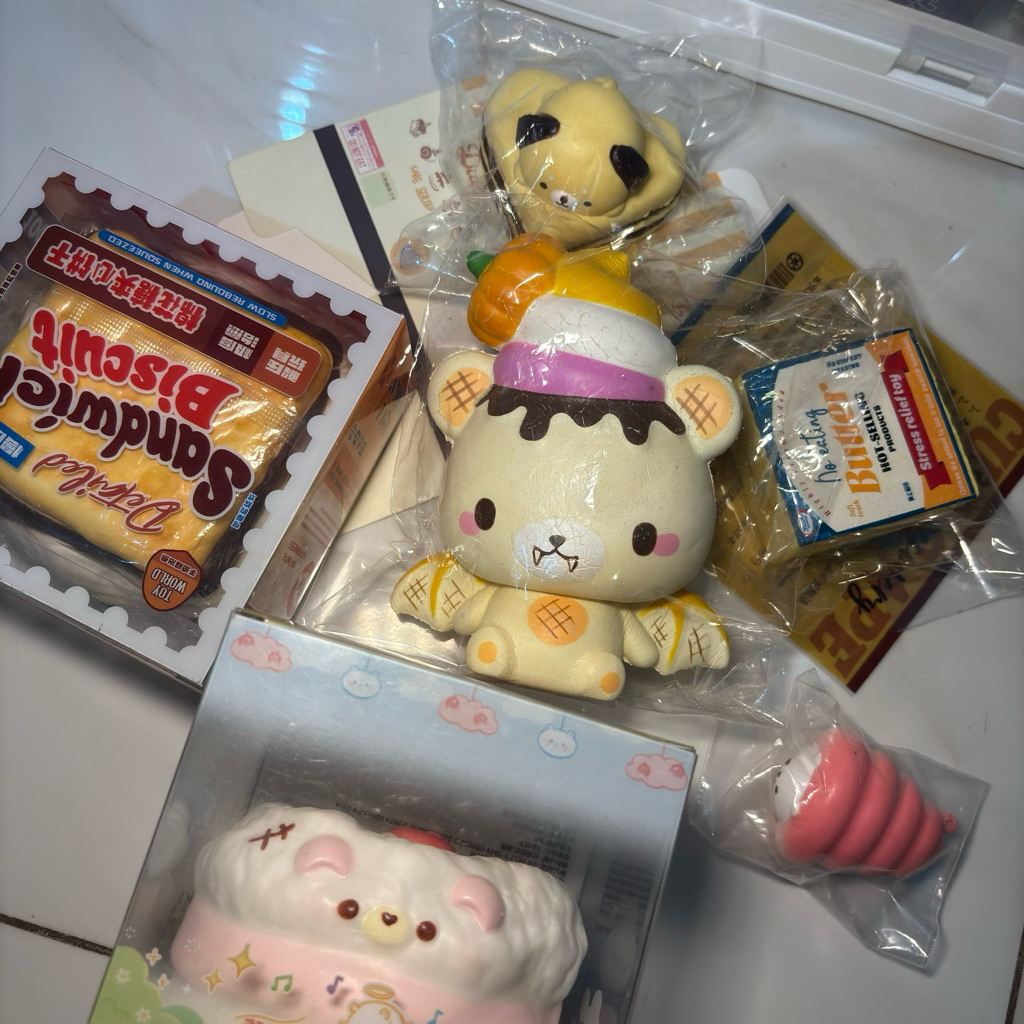 preloved squishy murah china yummiibear mido dudi ibloom san