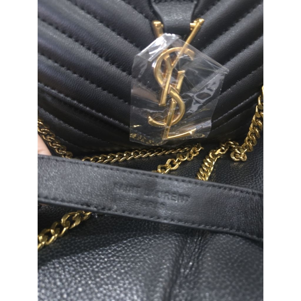 sling bag ysl mini keychain kulit asli new