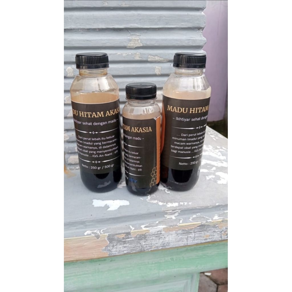 madu hitam hutan akasia sumatera