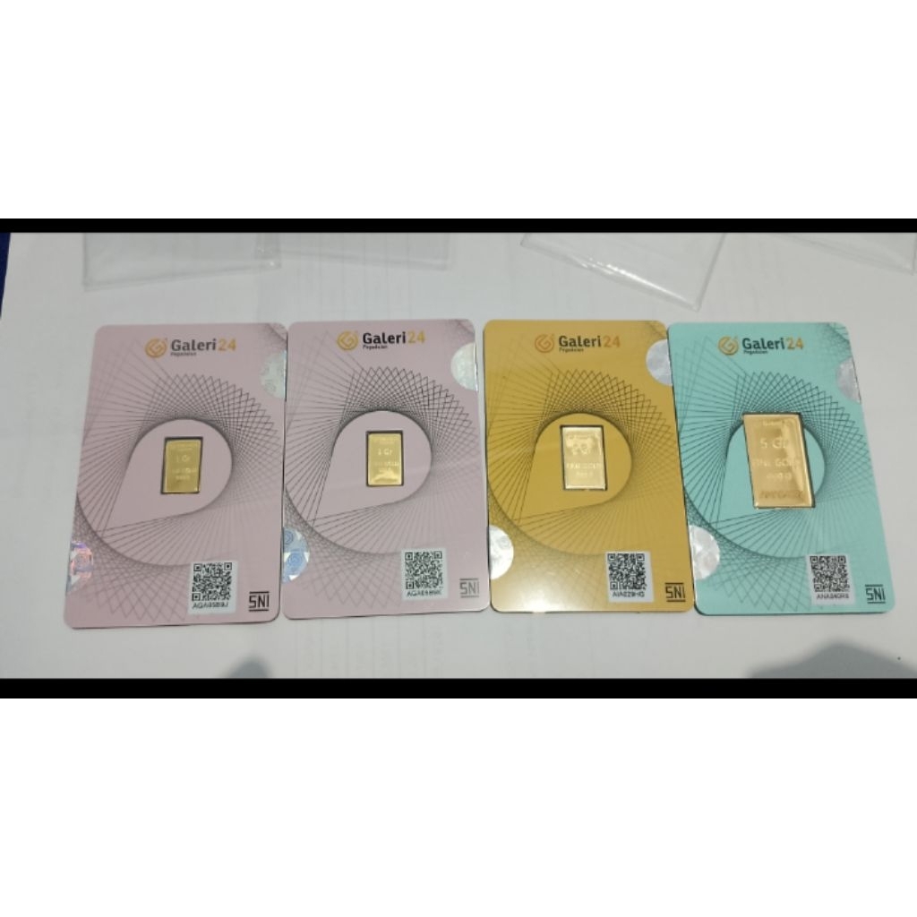 Logam Mulia Emas Galeri 24 100% Original